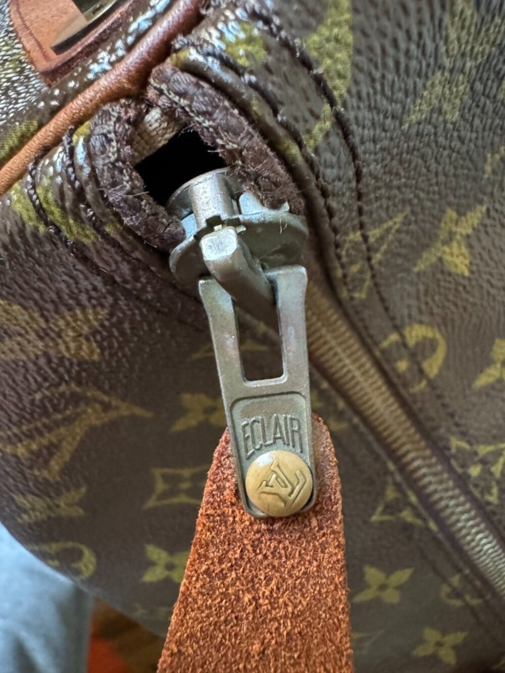 Louis Vuitton Monogram Keepall 50 Travel Duffel – Brown (c. 1978–1985) - Picture 12 of 14